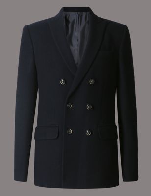 Textured Formal Jacket with Buttonsafe&trade;